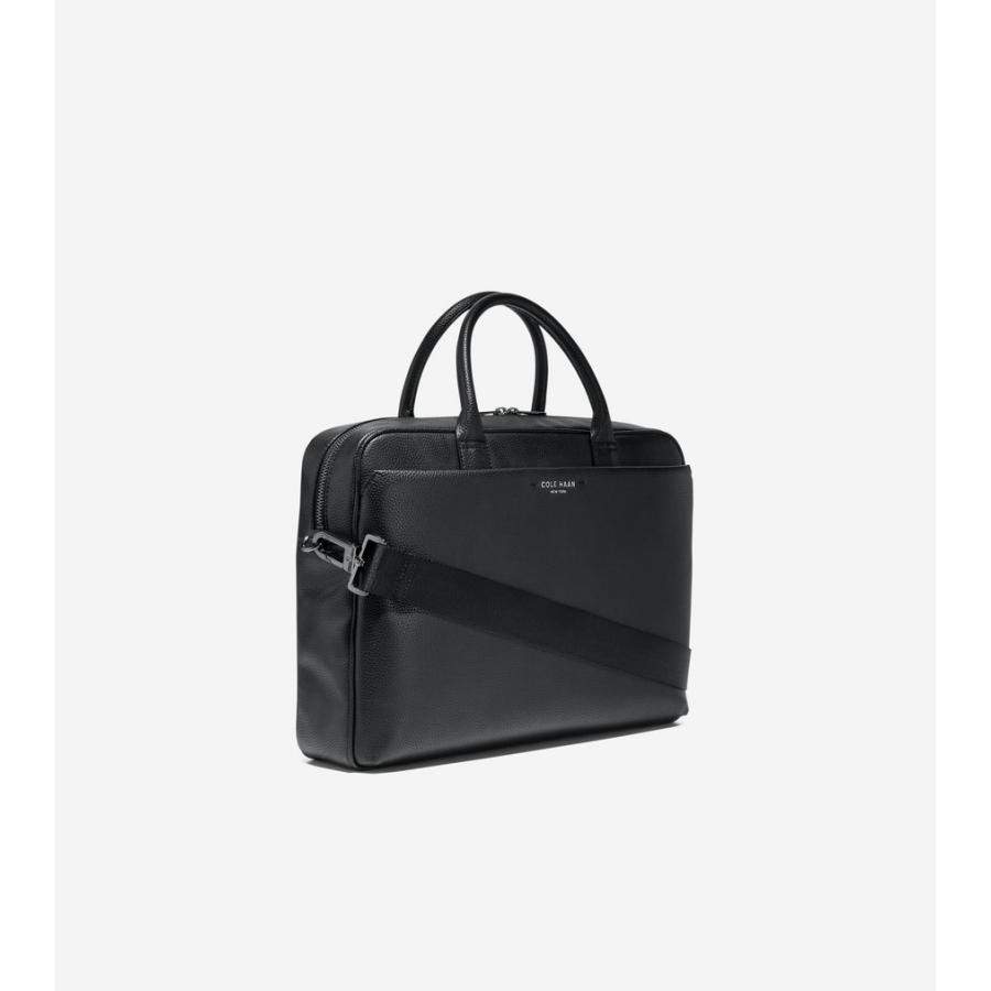 コールハーン Colehaan アウトレット メンズ バッグ & アクセサリー バッグ ベルモント ブリーフケース mens. F12726 ブラックの画像