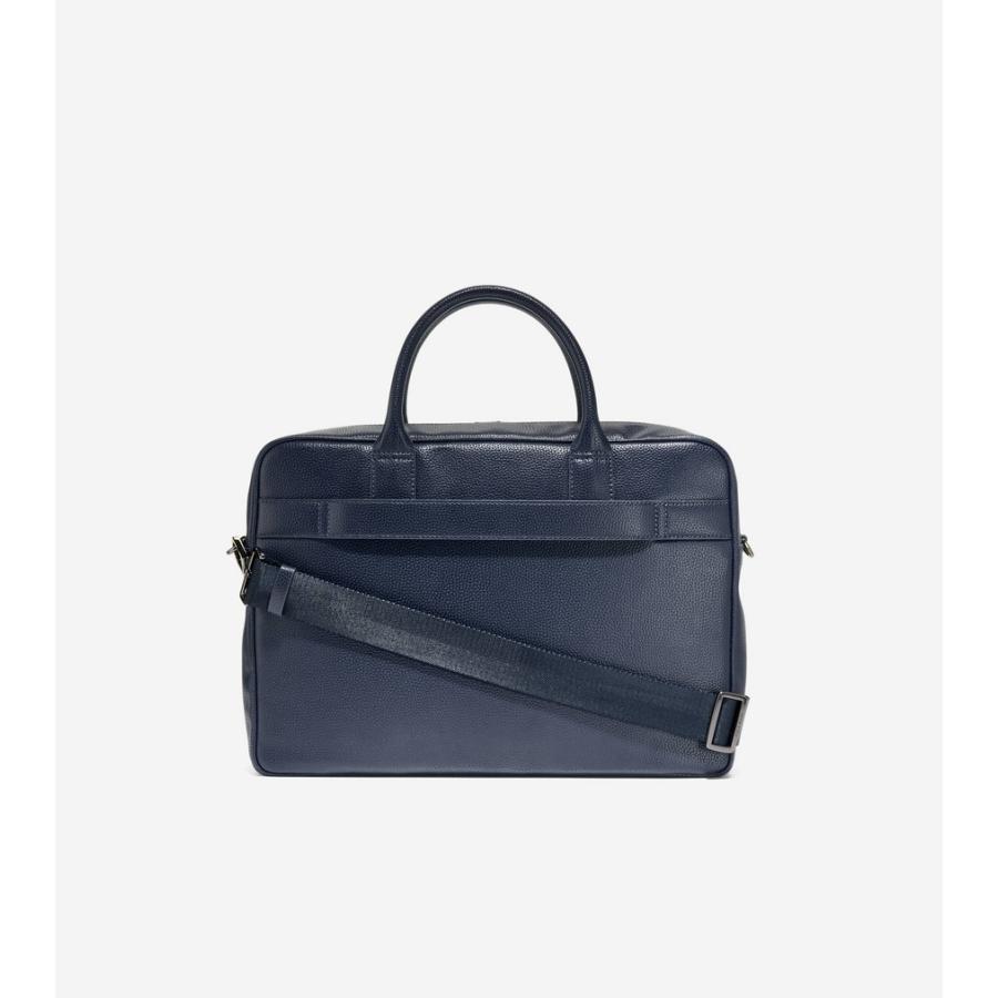 コールハーン Colehaan アウトレット メンズ バッグ & アクセサリー バッグ ベルモント ブリーフケース mens. F12727 ネイビーブレザーの画像