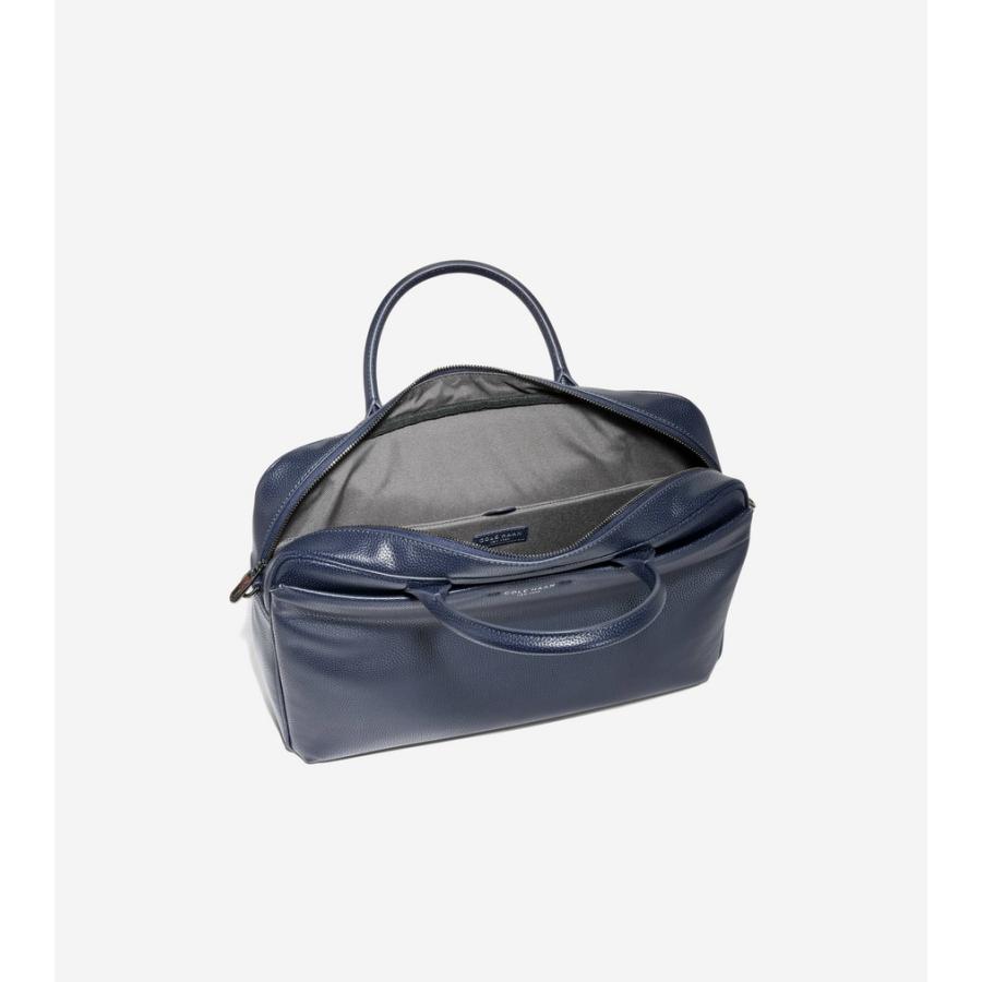 コールハーン Colehaan アウトレット メンズ バッグ & アクセサリー バッグ ベルモント ブリーフケース mens. F12727 ネイビーブレザーの画像
