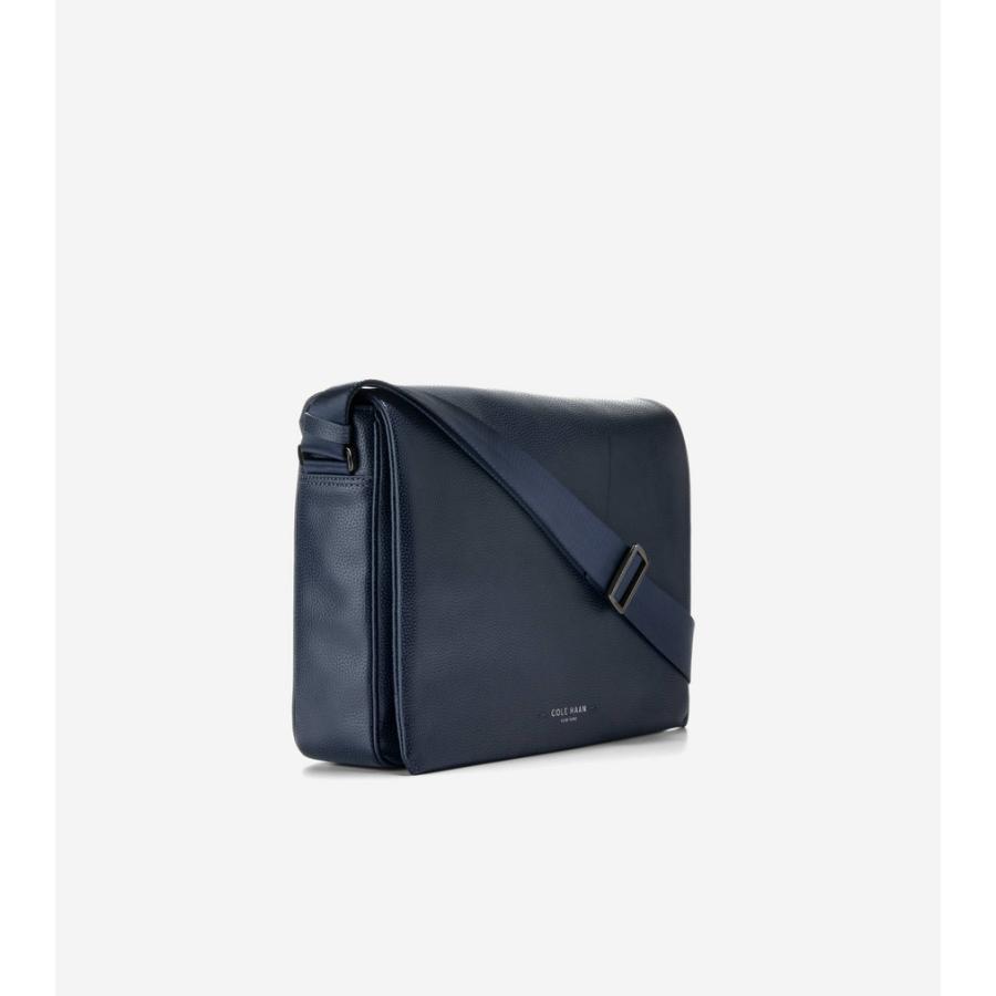 コールハーン Colehaan アウトレット メンズ バッグ & アクセサリー バッグ ベルモント メッセンジャー mens. F12738 ネイビーブレザーの画像