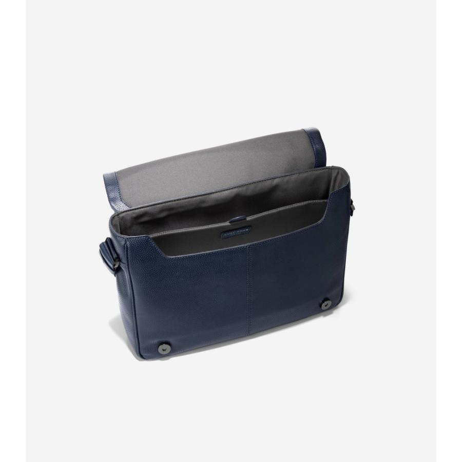 コールハーン Colehaan アウトレット メンズ バッグ & アクセサリー バッグ ベルモント メッセンジャー mens. F12738 ネイビーブレザーの画像