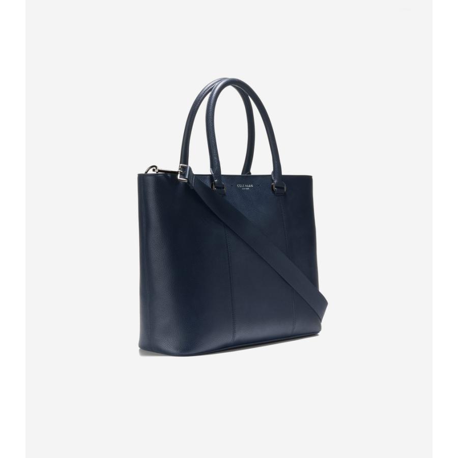 コールハーン Colehaan アウトレット メンズ バッグ & アクセサリー バッグ ベルモント トート mens. F12764 ネイビーブレザーの画像