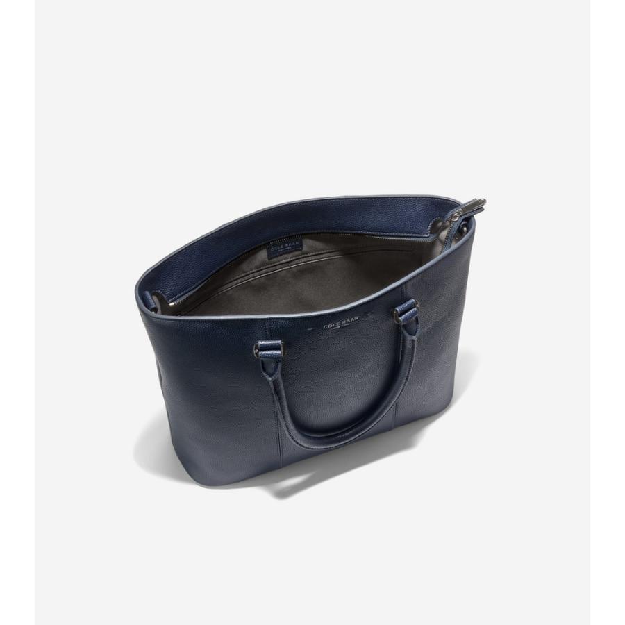 コールハーン Colehaan アウトレット メンズ バッグ & アクセサリー バッグ ベルモント トート mens. F12764 ネイビーブレザーの画像