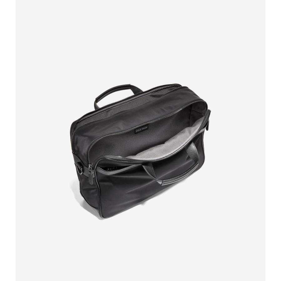コールハーン Colehaan アウトレット メンズ バッグ & アクセサリー バッグ カールソン デイリー ブリーフケース mens. F12775 ブラックの画像