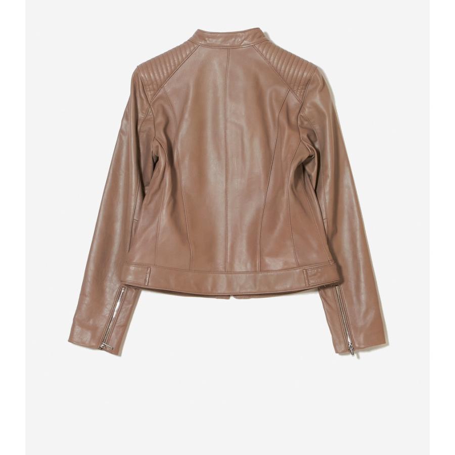 COLE HAAN レザーレーサージャケット ライダースジャケット | bolingo