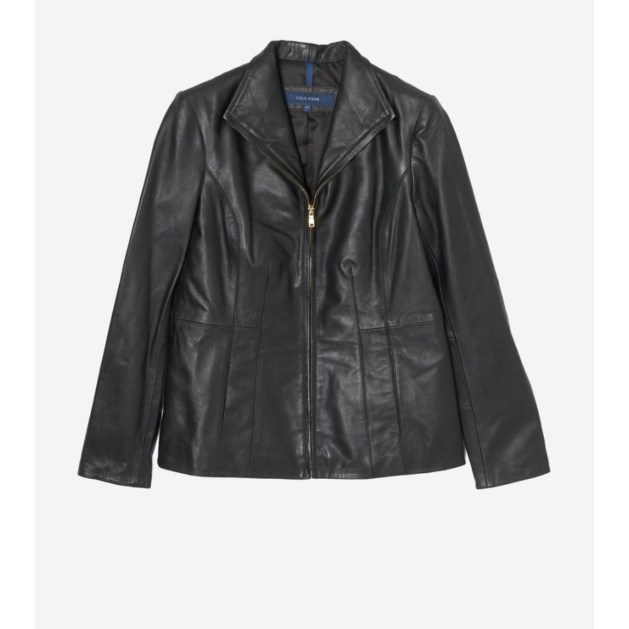 COLE HAAN コールハーン Colehaan ウィングカラーレザージャケット  