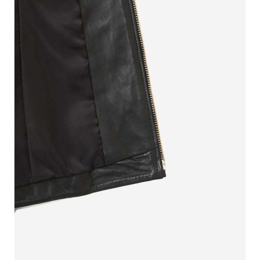 COLE HAAN（コールハーン） ウィングカラーレザージャケット womens