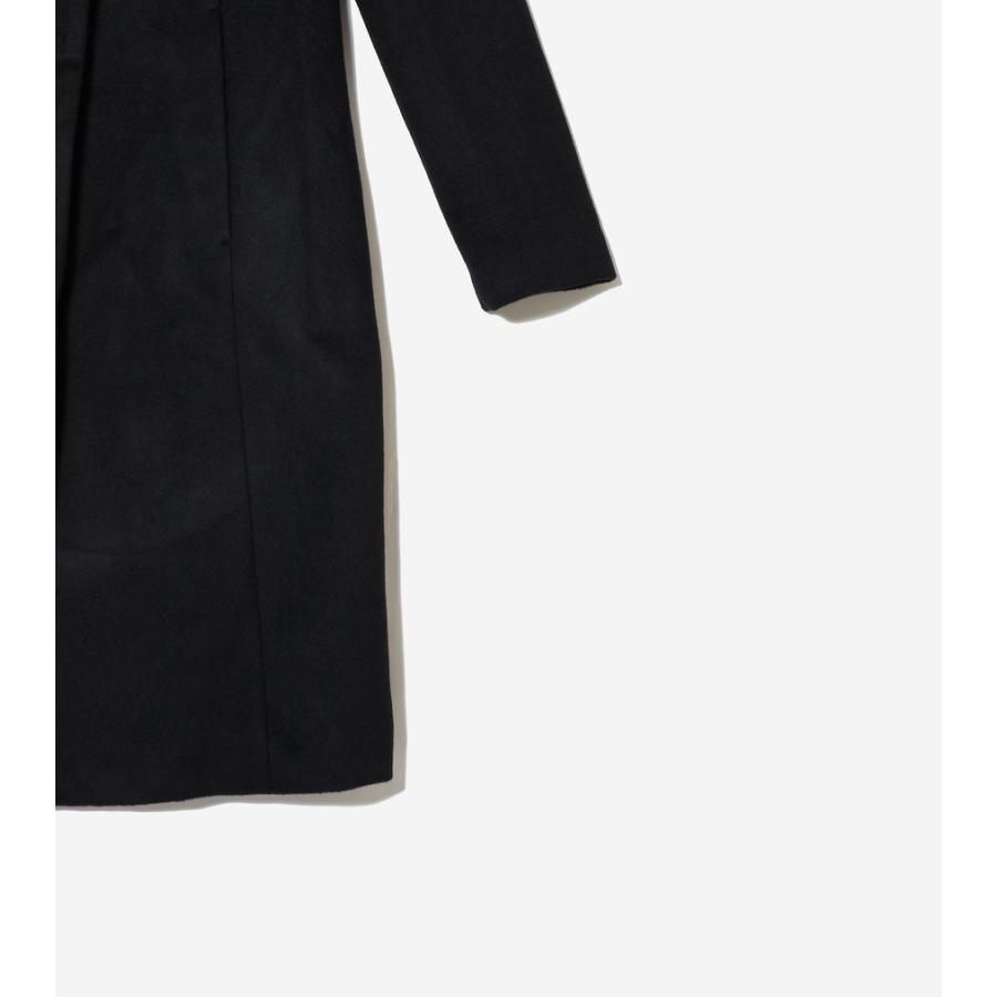 コールハーン Colehaan アウトレット レディース アパレル ノッチラペル ウールコート womens. T10585 ブラックの画像