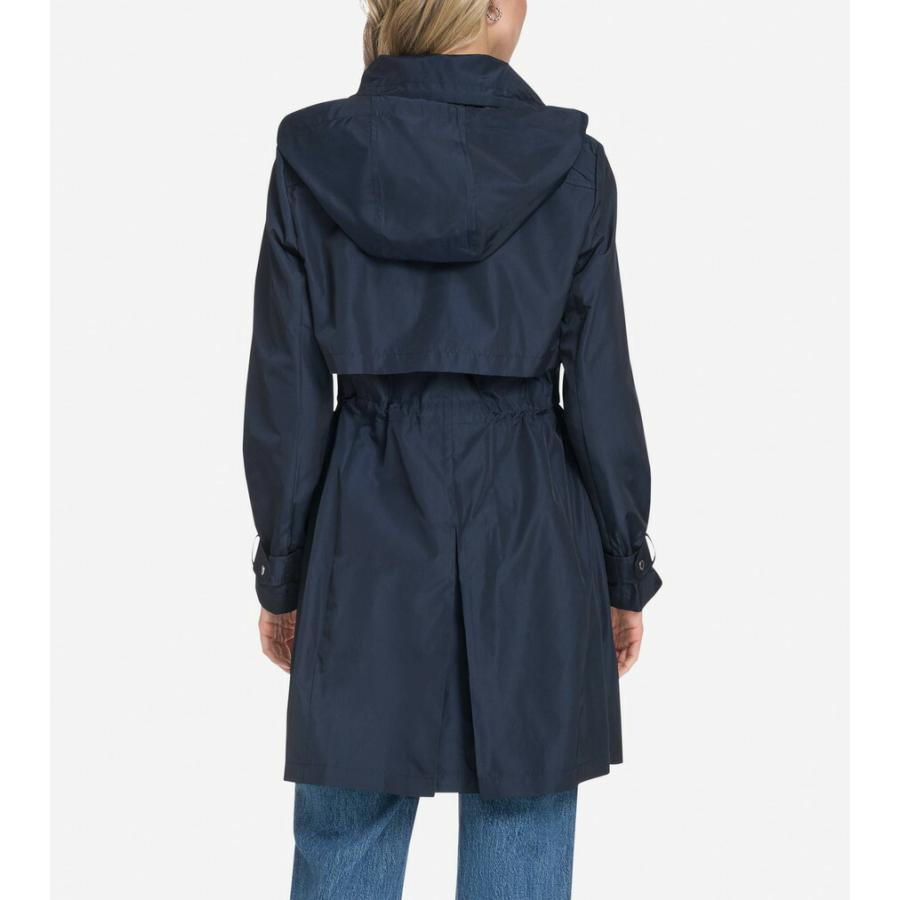 コールハーン Colehaan アウトレット レディース アパレル パッカブル トレンチ コート womens. T10641 インディゴの画像