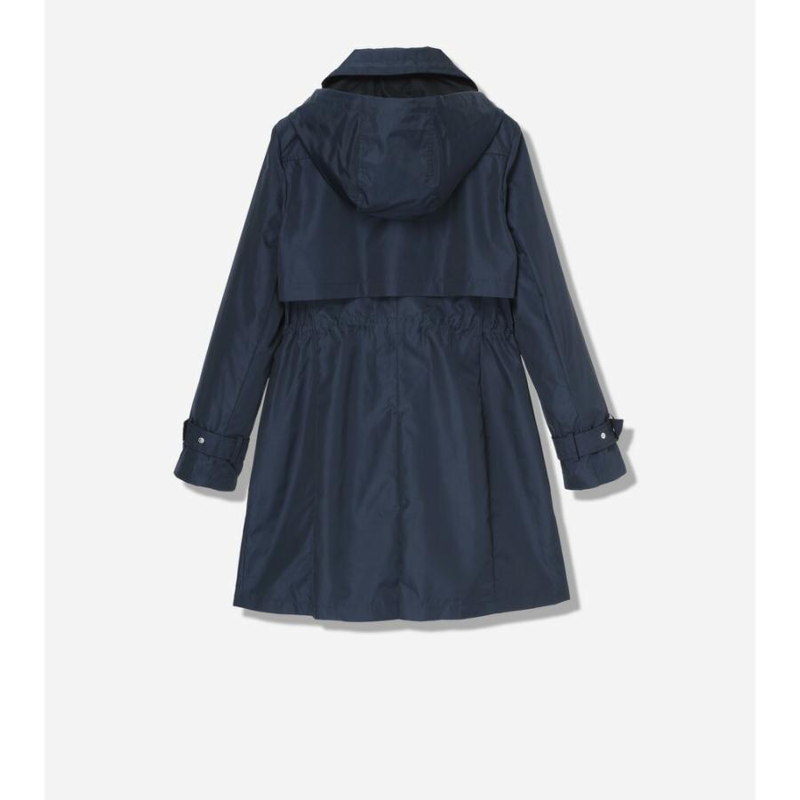 コールハーン Colehaan アウトレット レディース アパレル パッカブル トレンチ コート womens. T10641 インディゴの画像