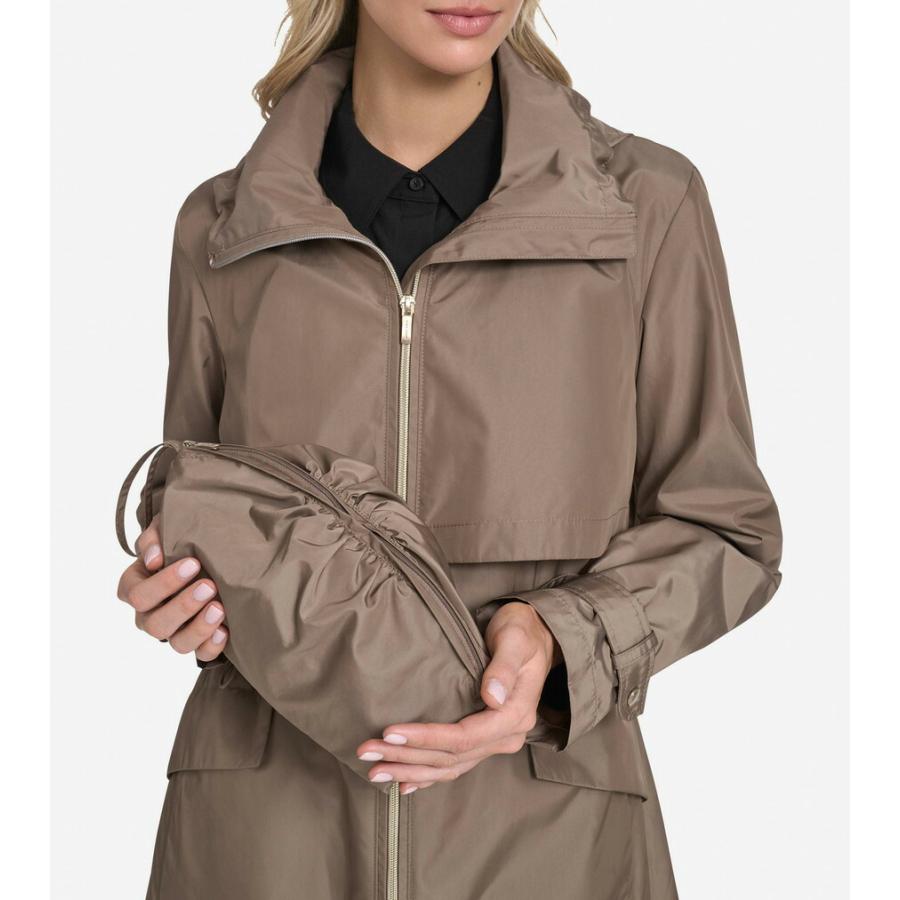 コールハーン Colehaan アウトレット レディース アパレル パッカブル トレンチ コート womens. T10642 シャンパンの画像