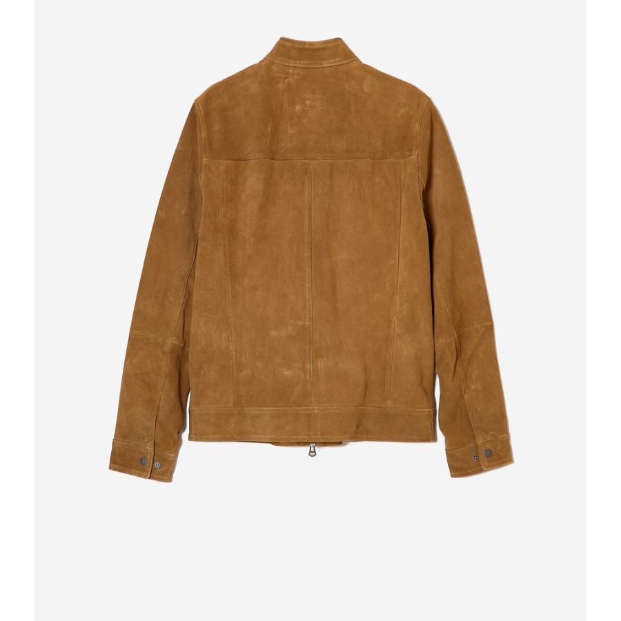 コールハーン Colehaan メンズ アパレル トラッカー スエード ジャケット mens T40450 コニャックの画像