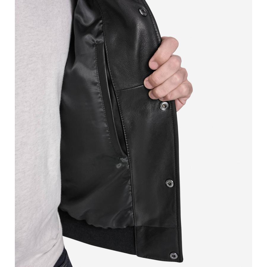コールハーン Colehaan メンズ アパレル ボンバー ジャケット mens T40474 ブラックの画像
