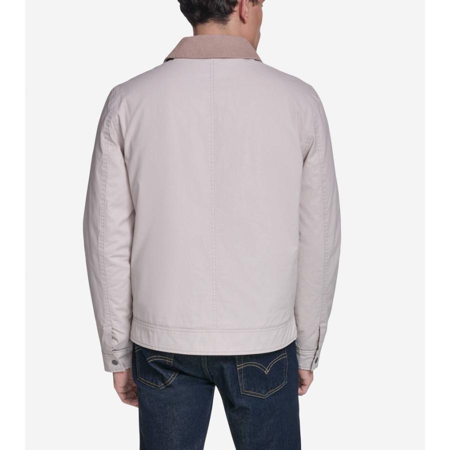 コールハーン Colehaan メンズ アパレル コーティッド コットン トラッカー ジャケット mens T40475 オートの画像