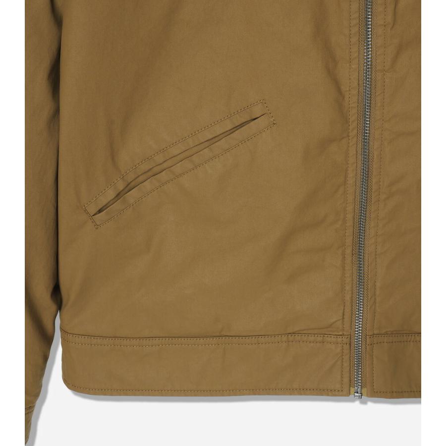 コールハーン Colehaan メンズ アパレル コーティッド コットン トラッカー ジャケット mens T40476 カーキの画像