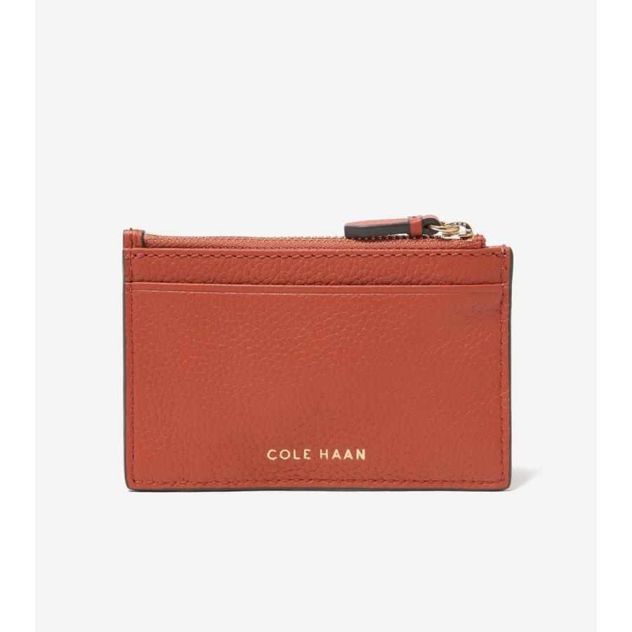 コールハーン Colehaan カード ケース ジップ付き womens U06400 ブルスケッタ / サン ベイクド u06400