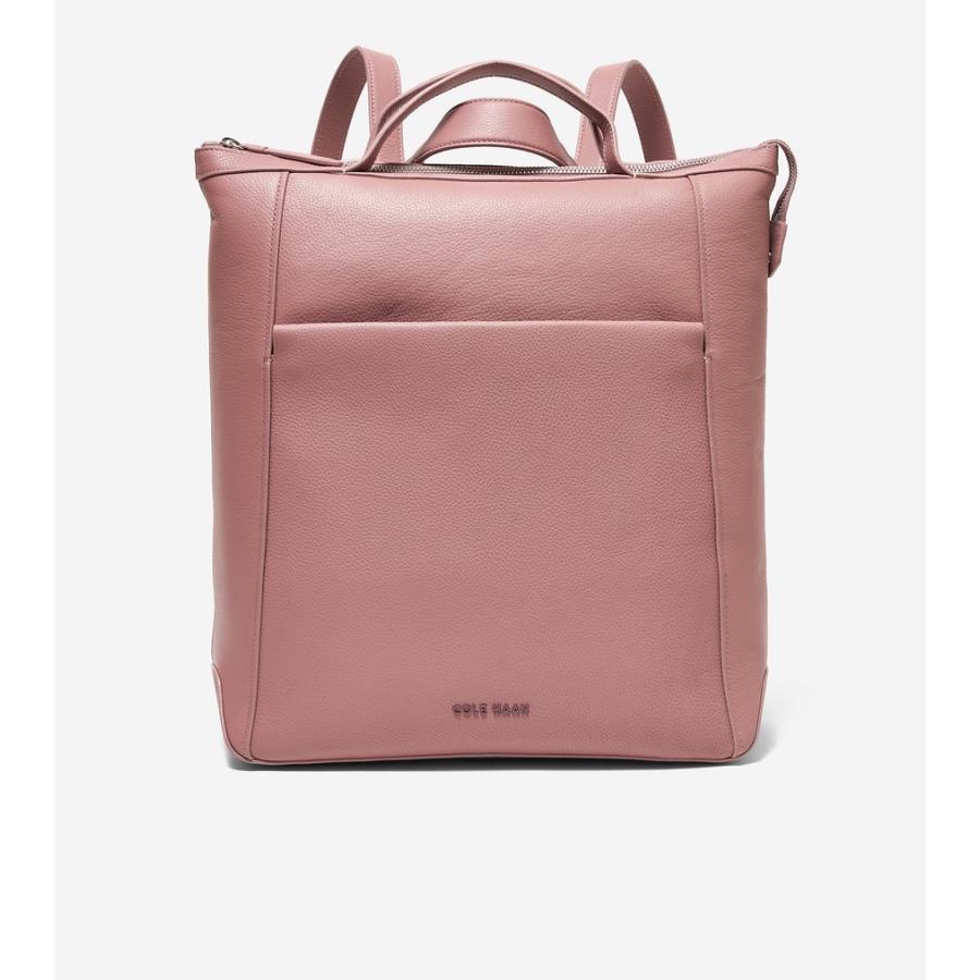 COLEHAAN コンバーチブル バックパック パイソン柄ピンク
