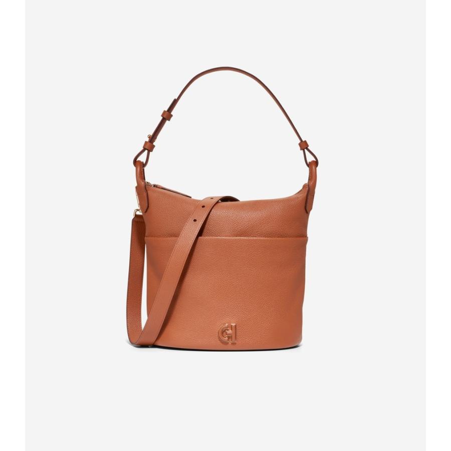 コールハーン　バケットバック　ブリティッシュタン COLE HAAN コールハーン Colehaan アウトレット レディース