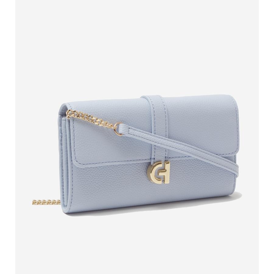 【新品未使用】コールハーン　チェーン付きウォレット　長財布　ショルダーバッグ COLE HAAN 財布 ウォレット オンアチェーン womens レディース