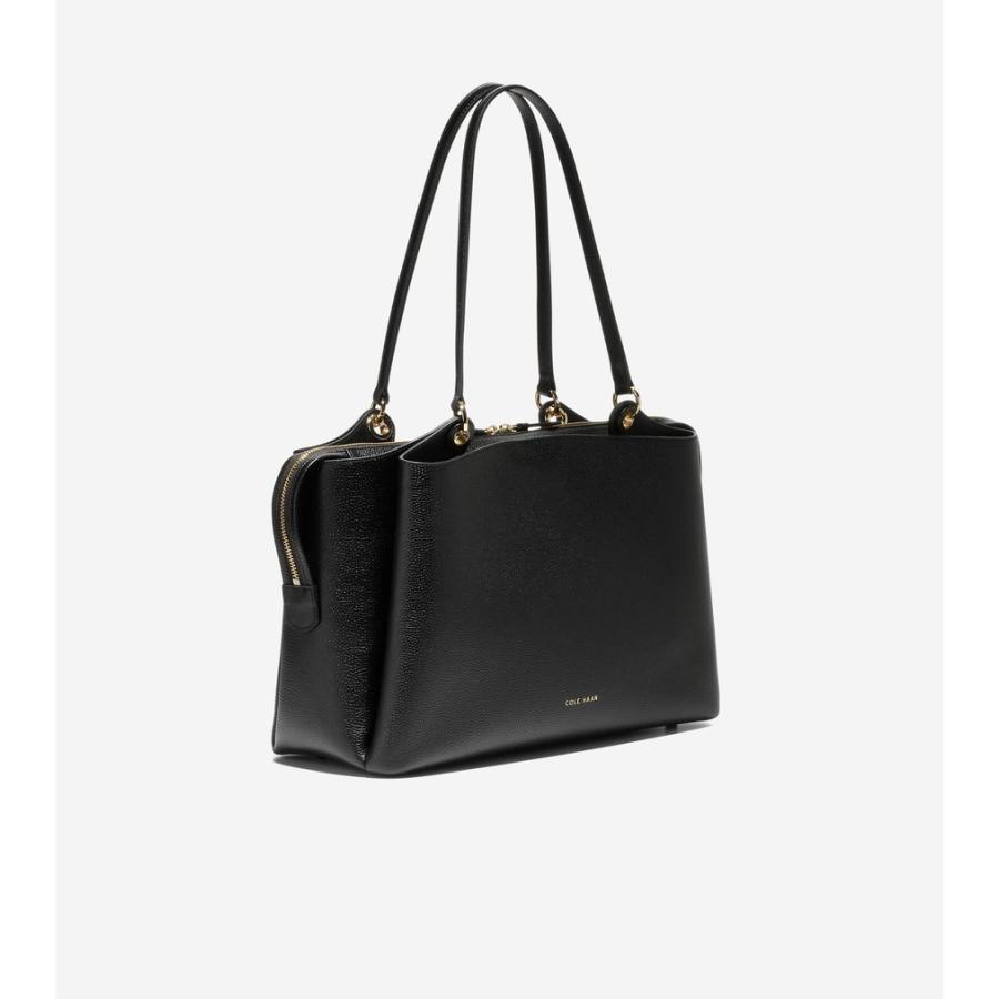 Cole Haan ブラックトートバッグ コール ハーン COLE HAAN パイパー トート womens （ブラック