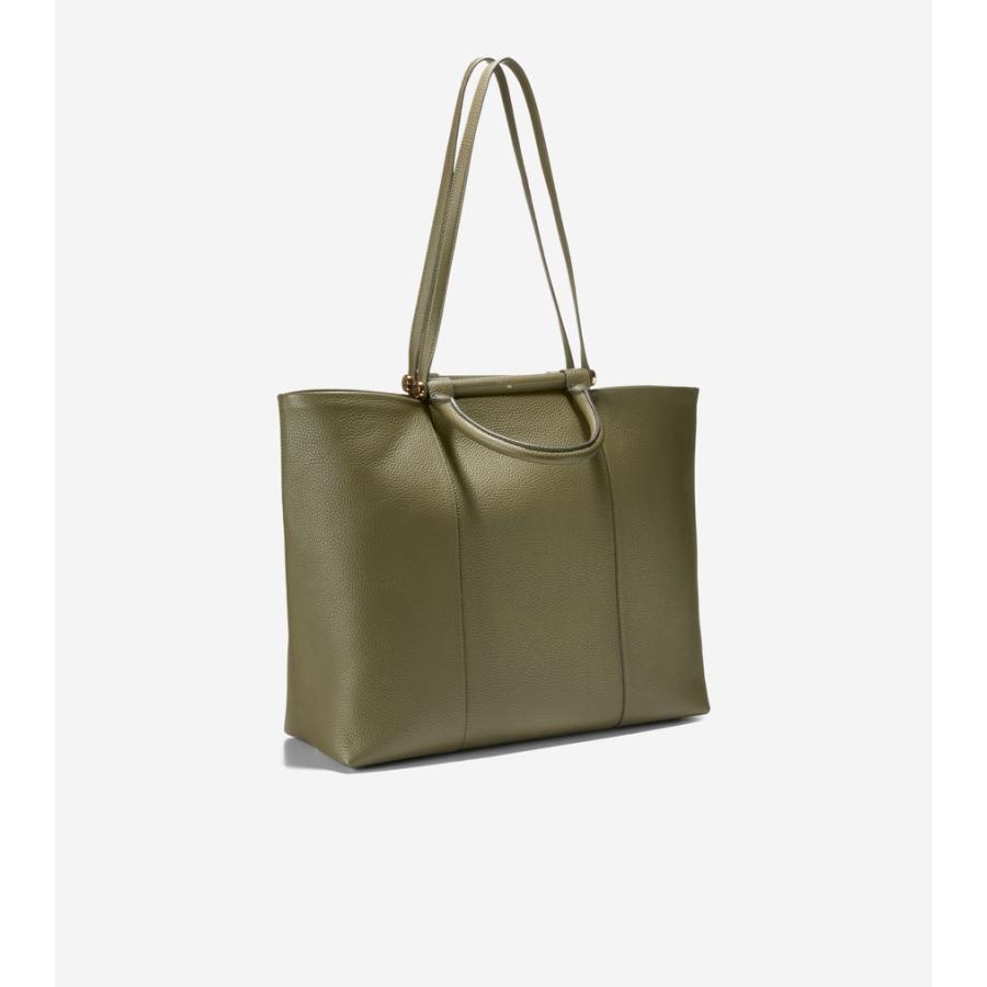 コールハーン Colehaan レディース バッグ & アクセサリー バッグ キャサリントート womens U07781 オリーブナイトの画像