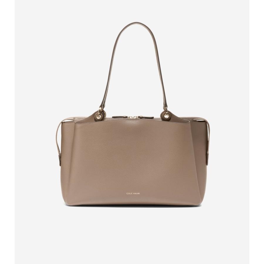 新品未使用 COLEHAANコールハーン トートバッグ オフベージュモノグラム スモール 3in1 トート womens. 18000 | COLE_HAAN