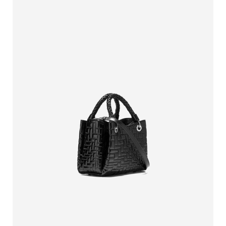 コールハーン Colehaan レディース バッグ & アクセサリー バッグ カティア スモール トート クロスボディ womens U07945 ブラックの画像