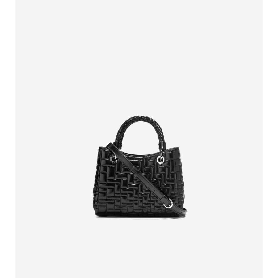 コールハーン Colehaan レディース バッグ & アクセサリー バッグ カティア スモール トート クロスボディ womens U07945 ブラックの画像