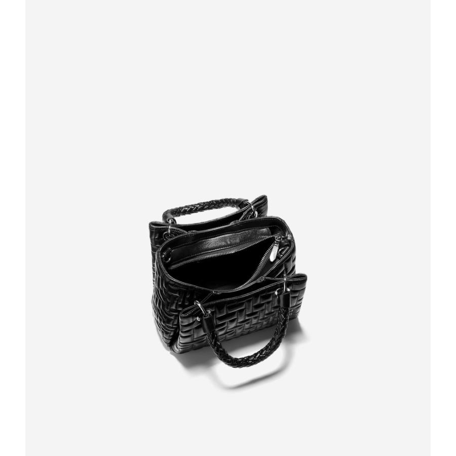 コールハーン Colehaan レディース バッグ & アクセサリー バッグ カティア スモール トート クロスボディ womens U07945 ブラックの画像