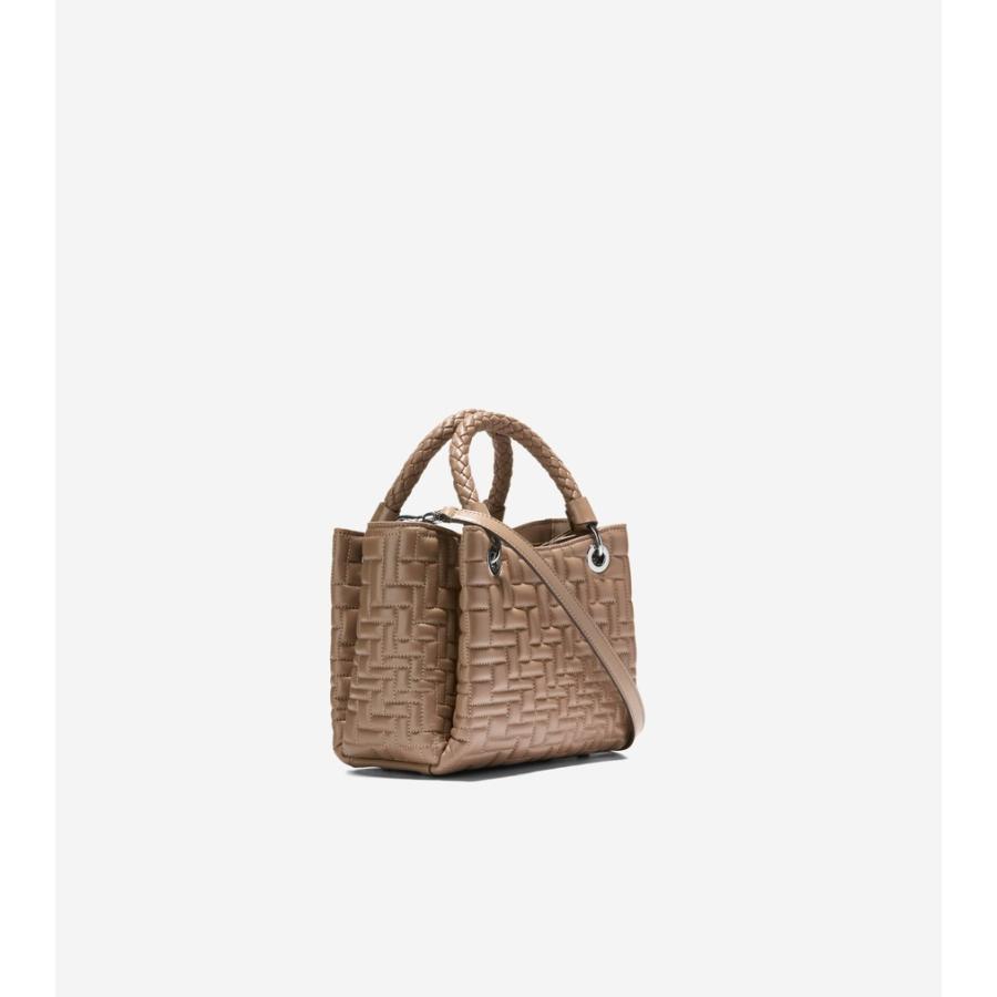コールハーン Colehaan レディース バッグ & アクセサリー バッグ カティア スモール トート クロスボディ womens U08395 アイリッシュコーヒーの画像