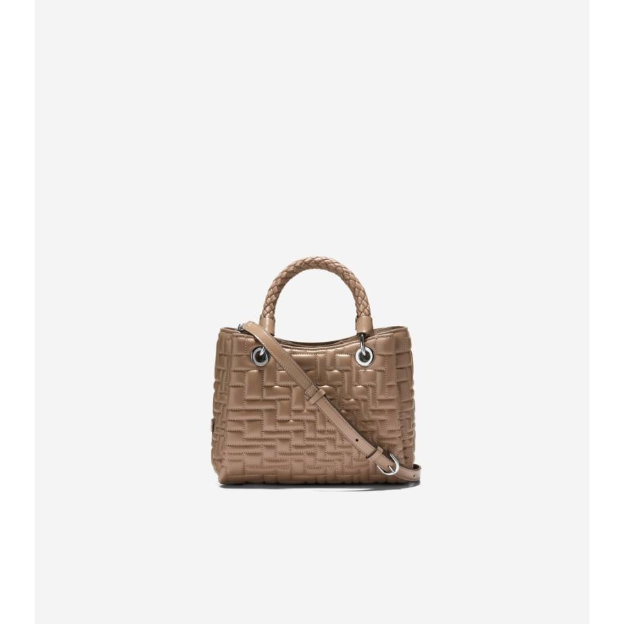コールハーン Colehaan レディース バッグ & アクセサリー バッグ カティア スモール トート クロスボディ womens U08395 アイリッシュコーヒーの画像