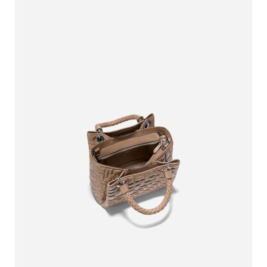 コールハーン Colehaan レディース バッグ & アクセサリー バッグ カティア スモール トート クロスボディ womens U08395 アイリッシュコーヒーの画像