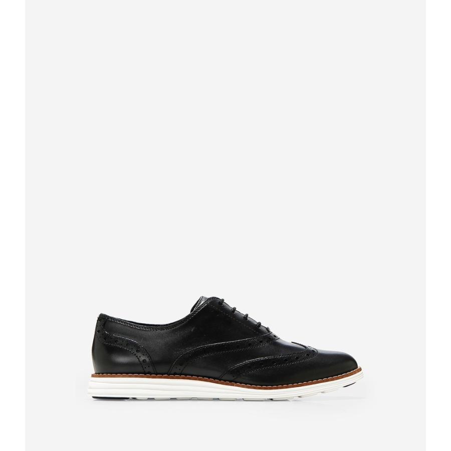 コールハーン Colehaan アウトレット レディース シューズ 靴 オックスフォード オリジナルグランド ウィング Ii Womens W ブラック オプティック ホワイト Cole Haan Japan Online Store 通販 Paypayモール