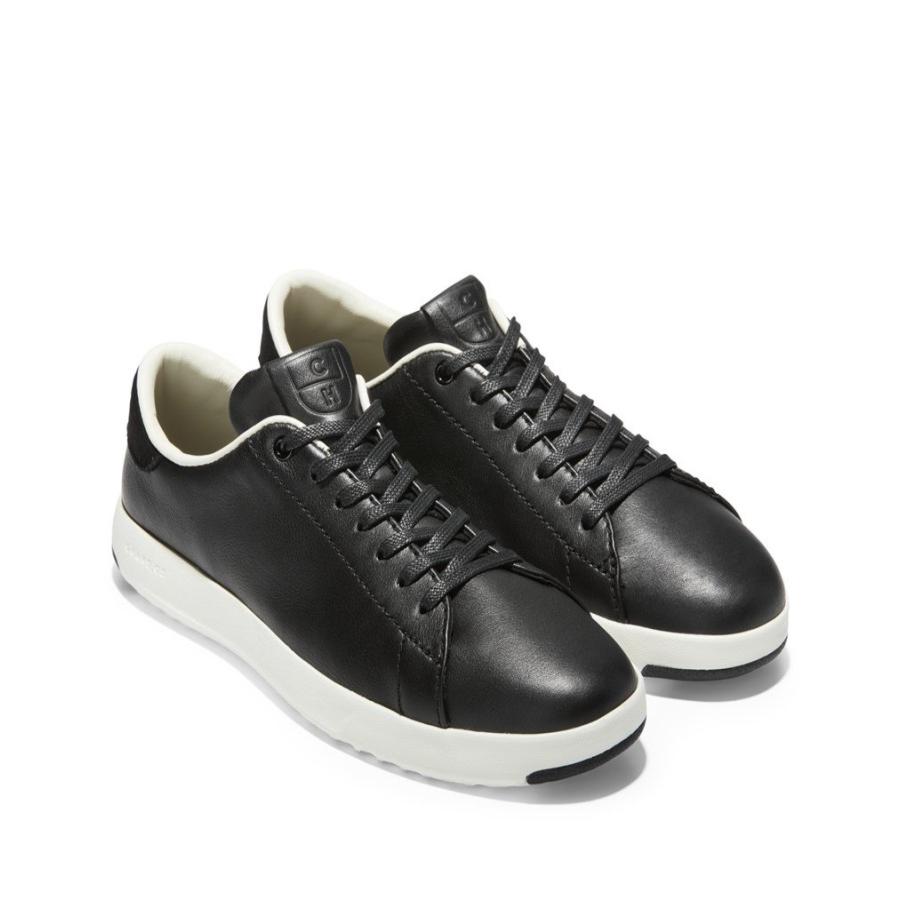 コールハーン Colehaan レディース シューズ 靴 スニーカー グランドプロ テニス womens W02896 ブラック / オプティック ホワイト｜colehaan