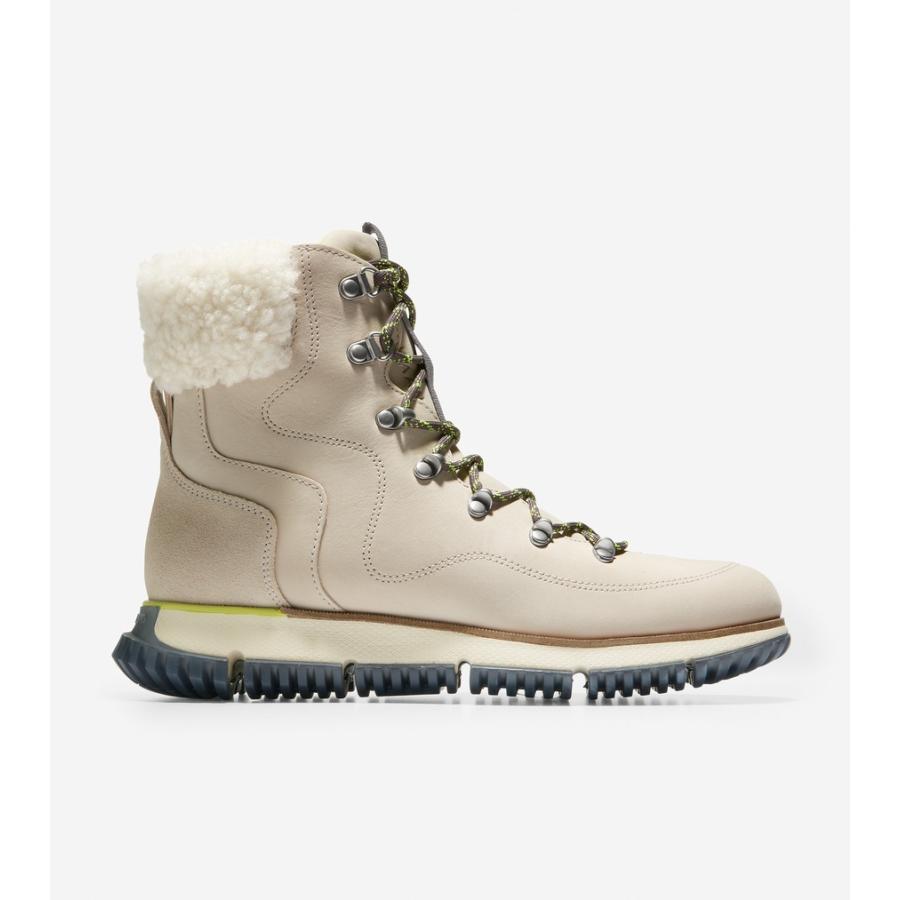 偉大な コールハーン Colehaan レディース シューズ ブーツ ブーティー 4 ゼログランド レザー ハイカー Womens W1 パミスストーン ラフバック Wp レザー 人気満点 Aleefsurgical Com