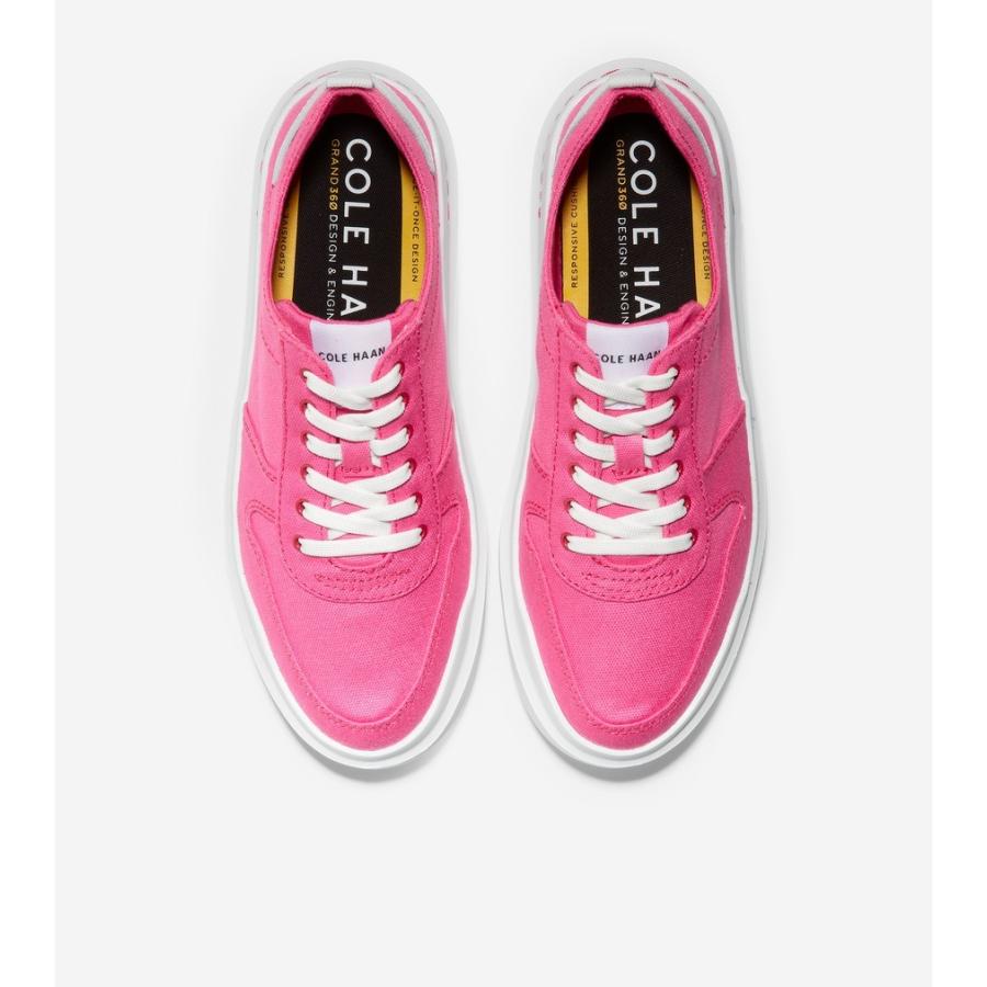 コールハーン Colehaan レディース シューズ スニーカー グランドプロ ラリー キャンバス コート スニーカー womens W23289 ブライト ベリー