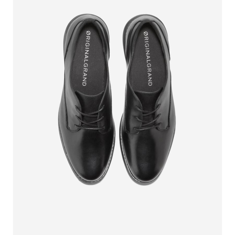 コールハーン Colehaan アウトレット レディース シューズ オックスフォード オリジナルグランド プレーン オックスフォード womens W26711 ブラック / ブラックの画像