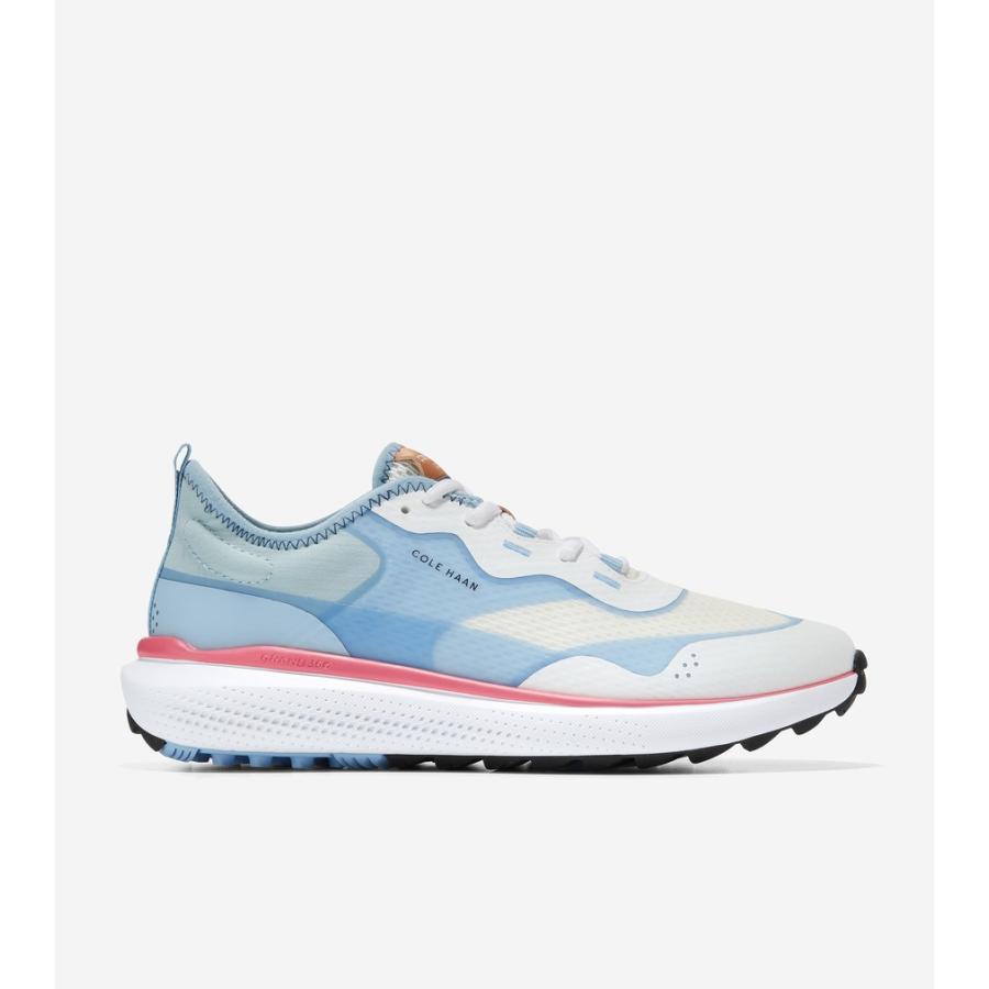 Cole Haan ゴルフシューズ ホワイト/グレー/ブルー コール ハーン公式】ゴルフ(シューズ・ウェア) | Cole Haan公式