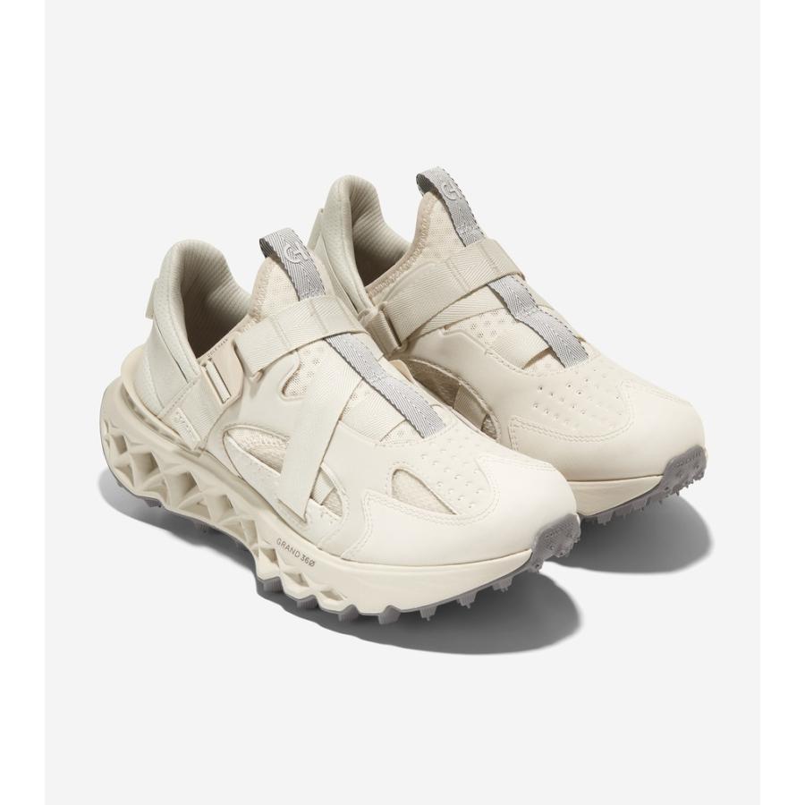 [美品] Cole Haan (コールハーン)ホワイト サンダル コール ハーン COLE HAAN ゼログランド サンダル II womens