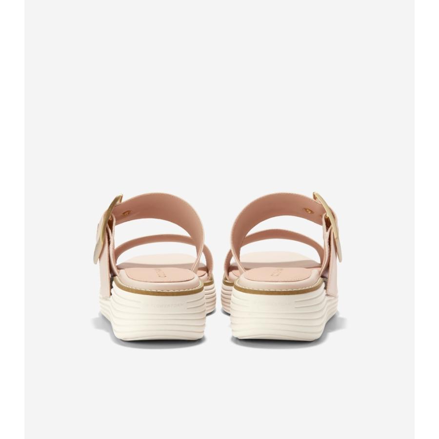 COLE HAAN（コールハーン） オリジナルグランド プラットフォーム スライド womens W29422 サンダラー レザー ...