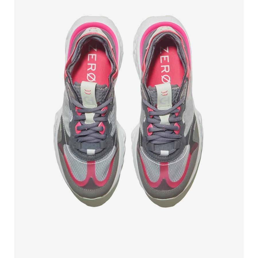 COLE HAAN（コールハーン） レディース シューズ スニーカー 5.ゼログランドランナー womens W29496 グレー ピン ...