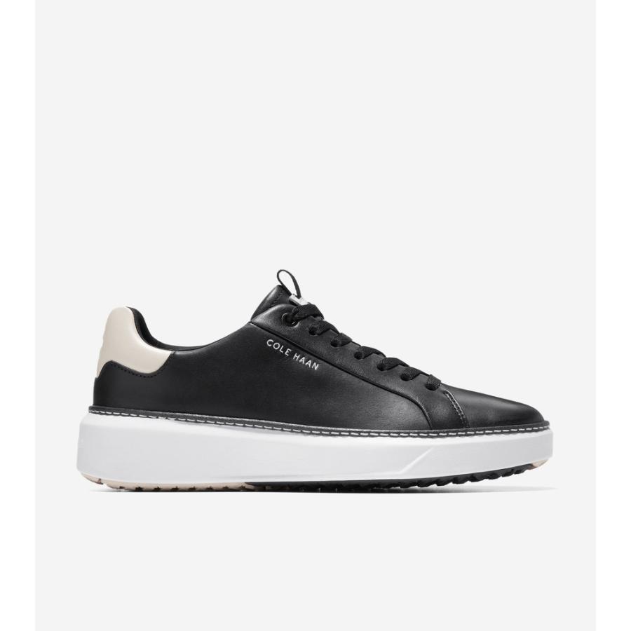 COLE HAAN（コールハーン） レディース シューズ スニーカー グランドプロ トップスピン ゴルフ womens W29611 ブラック ...