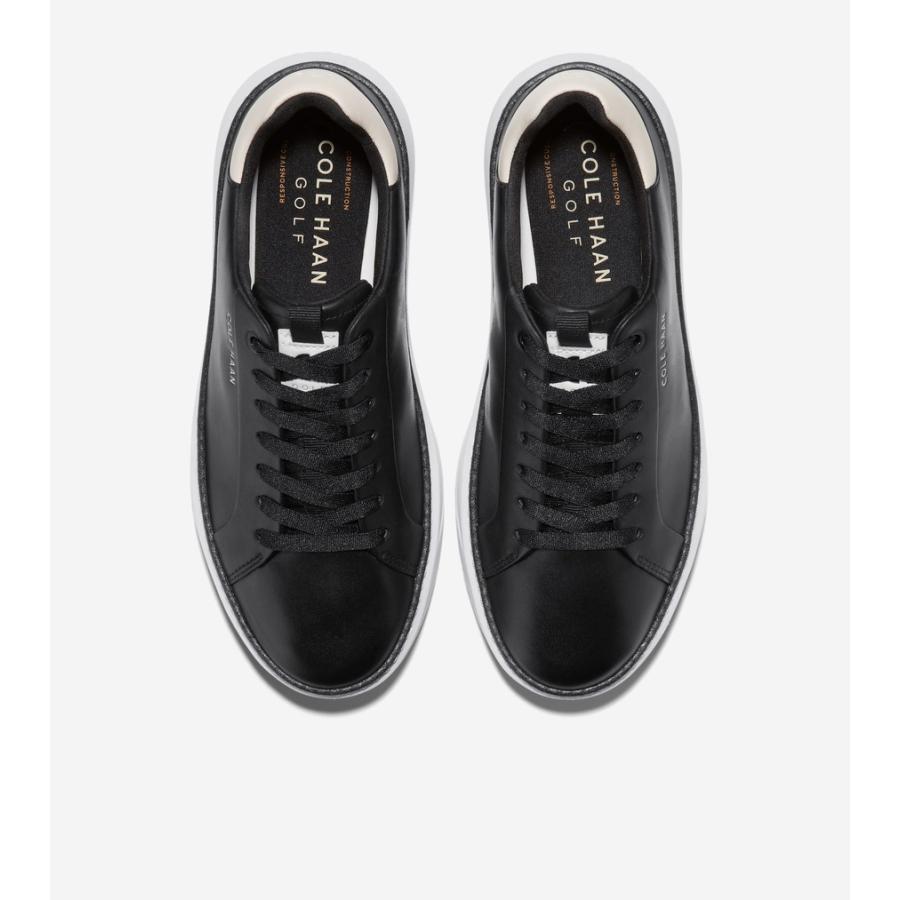 COLE HAAN（コールハーン） レディース シューズ スニーカー グランドプロ トップスピン ゴルフ womens W29611 ブラック ...