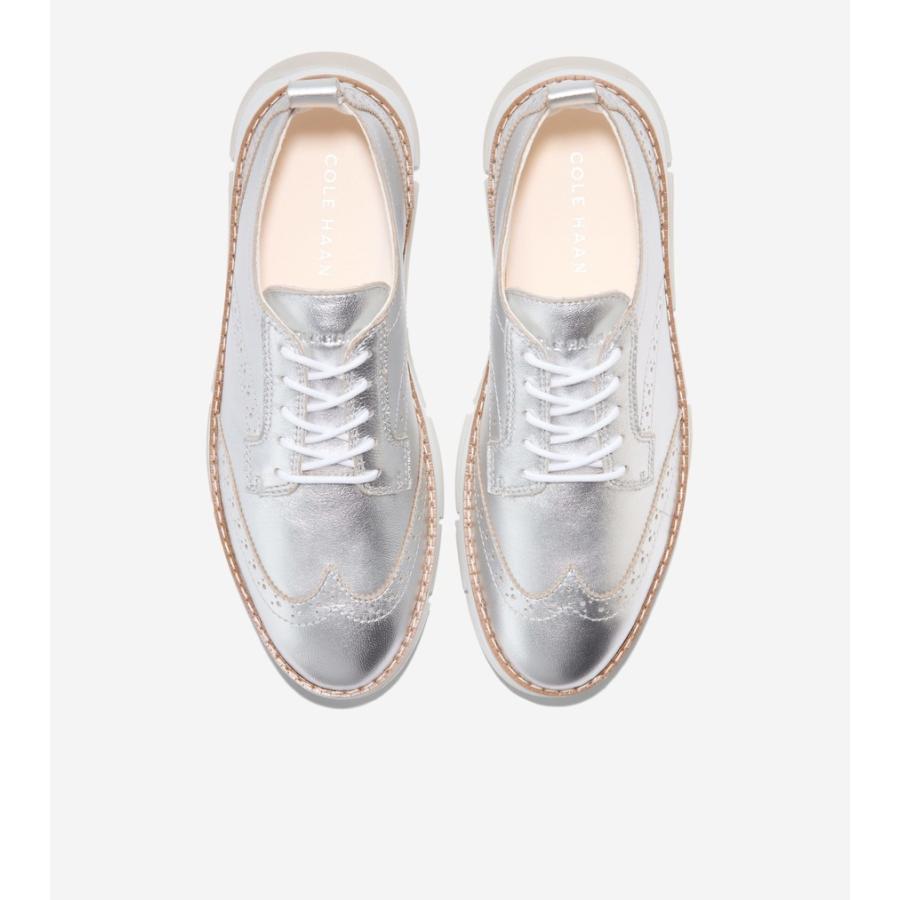 新品 コールハーン COLE HAAN オックスフォード 7 24 シルバー COLE HAAN（コールハーン） レディース シューズ オックスフォード