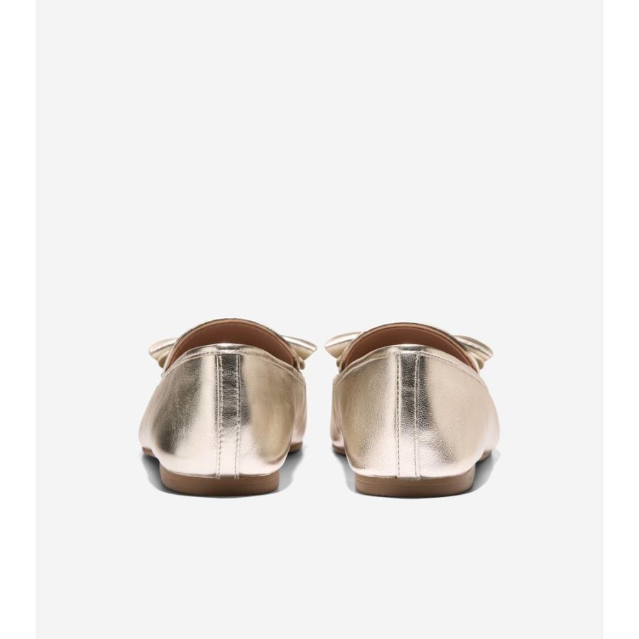 Cole Haan ゴールド ローファー コールハーン COLE HAAN ローファー 36 ゴールド レザー