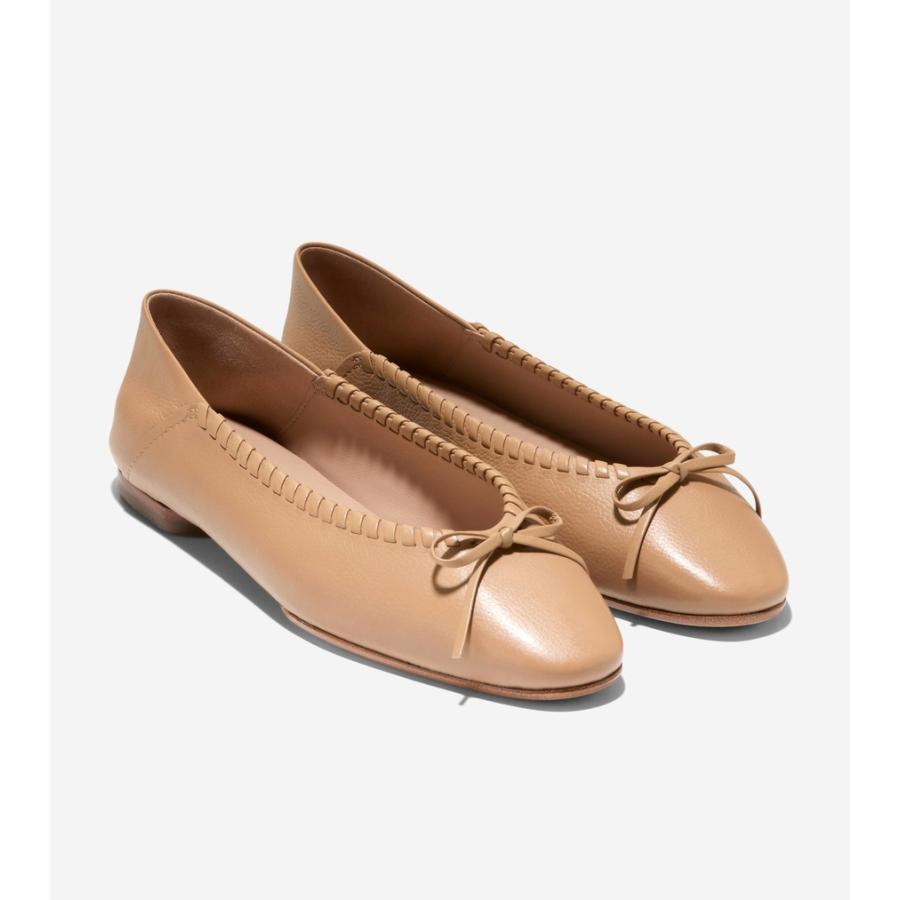 コールハーン Colehaan レディース シューズ バレエ & フラット ジャヤ トラベル バレエ womens W34213 CH トゥスカンサンド / スティッチの画像