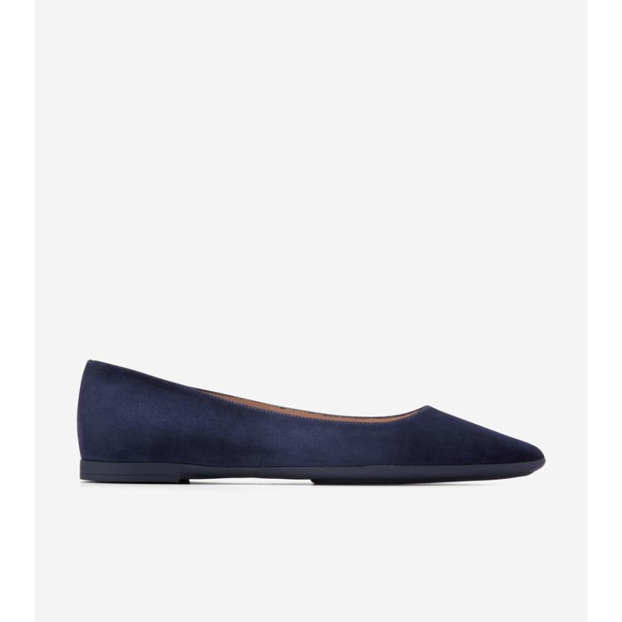 コールハーン　フラットシューズ 限定!!Cole Haan(コールハーン) ロゴ フラットシューズ (Cole Haan