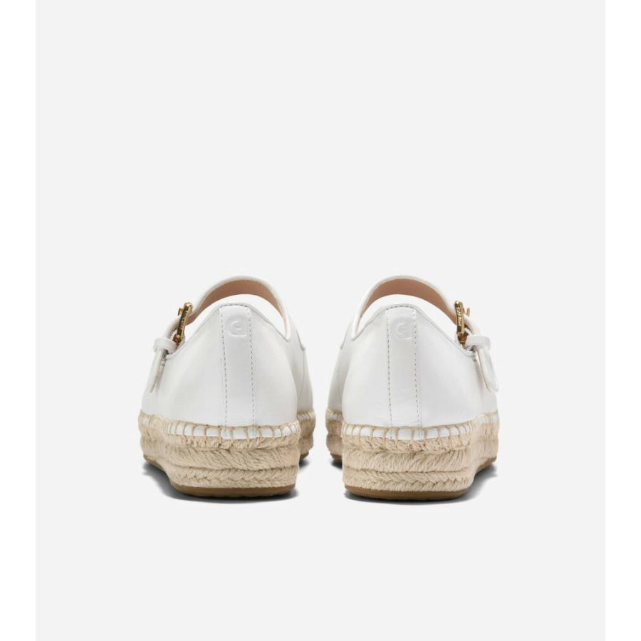 コールハーン Colehaan レディース シューズ バレエ & フラット クラウドフィール アスブリー メリージェーン バレエ womens W35462 ホワイト レザーの画像