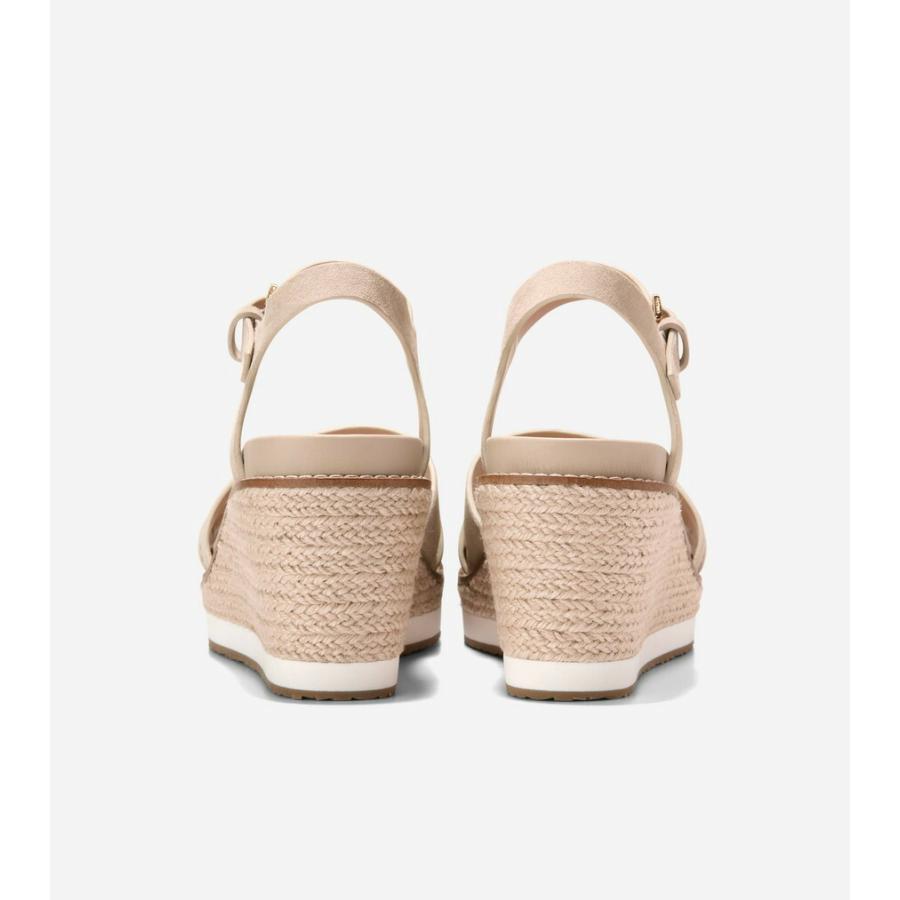 コールハーン Colehaan アウトレット レディース シューズ サンダル クラウドフィール ロニー エスパドリーユ ウェッジ サンダル womens. W35869 CH ライトの画像