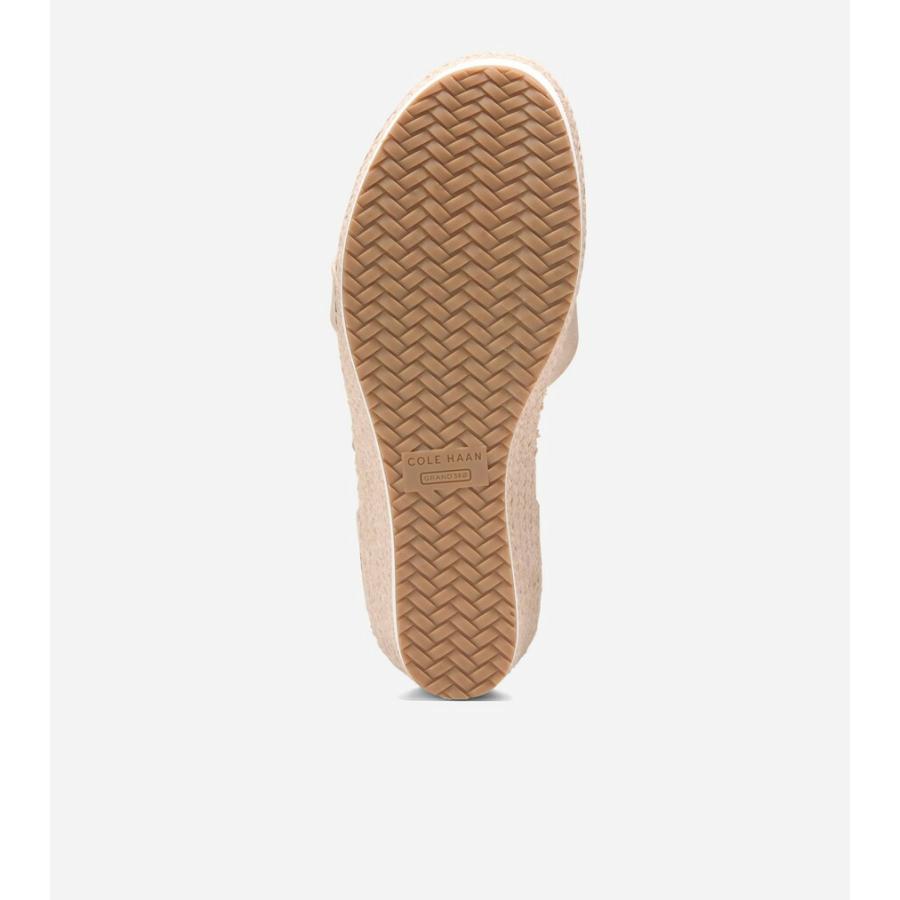 コールハーン Colehaan アウトレット レディース シューズ サンダル クラウドフィール ロニー エスパドリーユ ウェッジ サンダル womens. W35869 CH ライトの画像